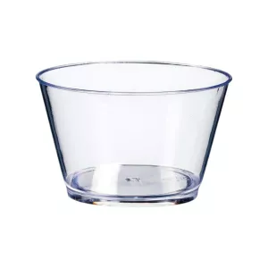 Verre bas PS h50mm Ø80 150ml